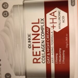 🥰3/$25NWT OUHOE Retinol Collagen Cream w/ Hyaluronic acid-Anti-aging moisturiz…